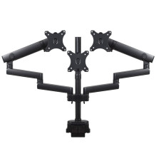 „Maclean MC-811“ monitoriaus laikiklis, skirtas 3 LCD LED monitoriams, USB, 17–27 colių, 3 x 7 kg, VESA „Maclean MC-811“ monitoriaus laikiklis, skirtas 3 LCD LED monitoriams, USB, 17–27 colių, 3 x 7 kg, VESA