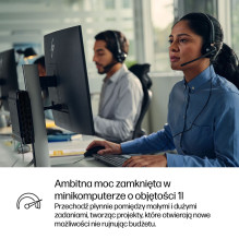 HP ProDesk 4 Mini G1i Ultra 5 225T 16GB DDR5 5600 SSD 512 Arc W11Pro 3Y OnSite stacionarus stacionarus kompiuteris