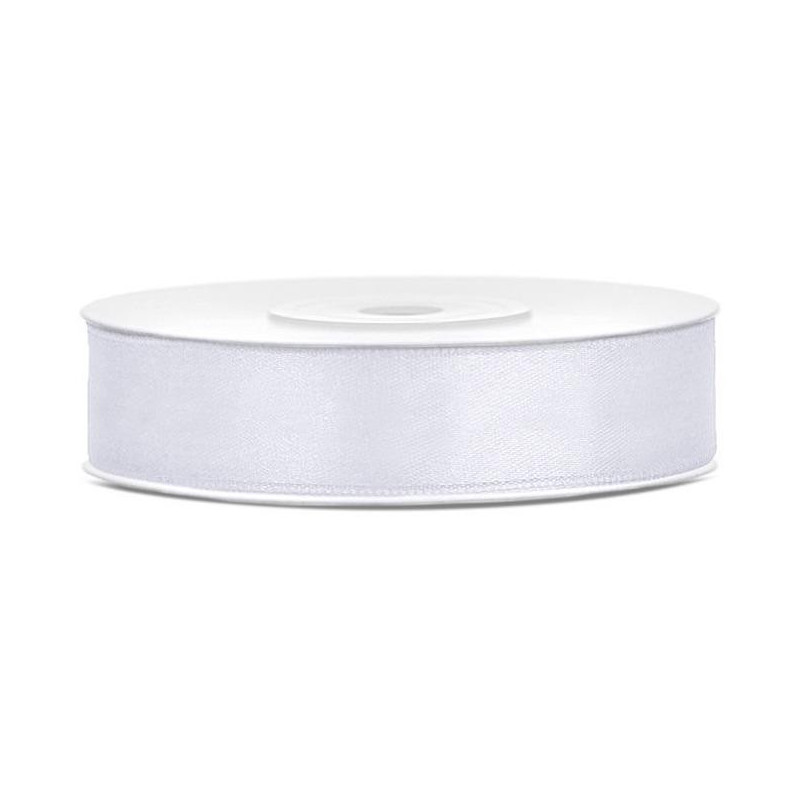 Gift wrapping tape, white, 2.5 cm x 3200 cm