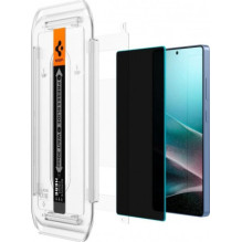 „Spigen FIT HD Privacy Glass“ 2 vnt. „Galaxy S25 Ultra“ apsauginių stiklų „Spigen FIT HD Privacy Glass“ 2 vnt. „Galaxy S25 Ultra“ apsauginių stiklų