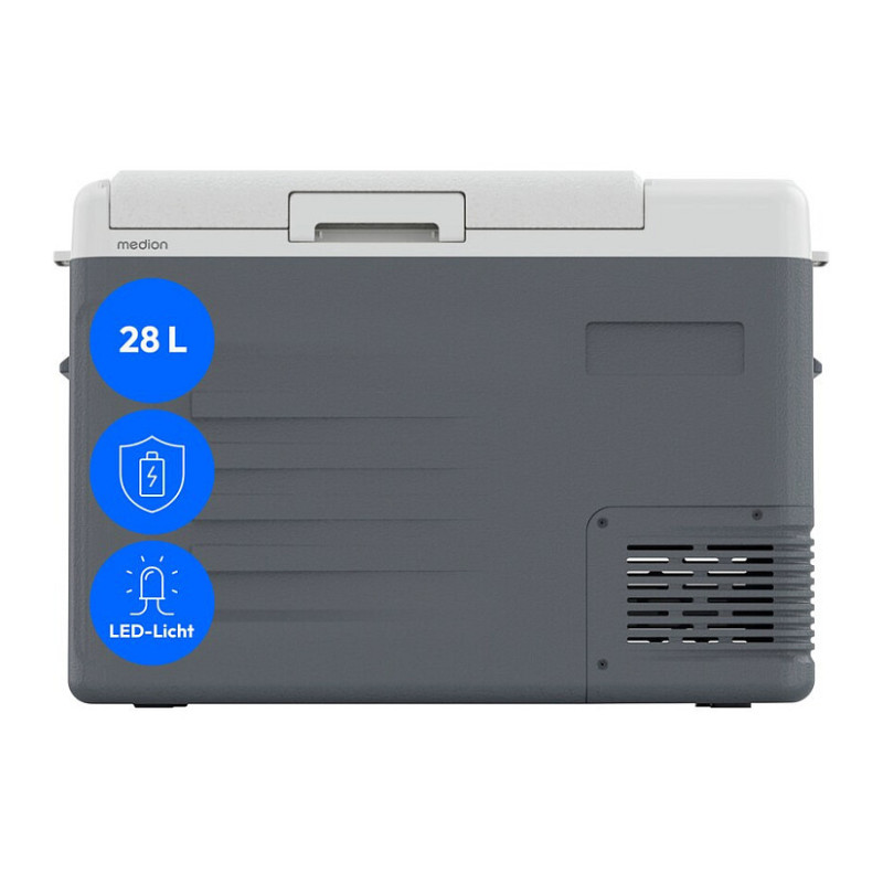 Medion MD370026 CC35D Compressor Cooler Box, Cool and Warm 35L Grey