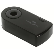 FABER-CASTELL Dosenspitzer doppelt schwarz FABER-CASTELL Dosenspitzer doppelt schwarz