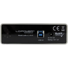 8cm SATA USB3 LC-Power black 8cm SATA USB3 LC-Power black