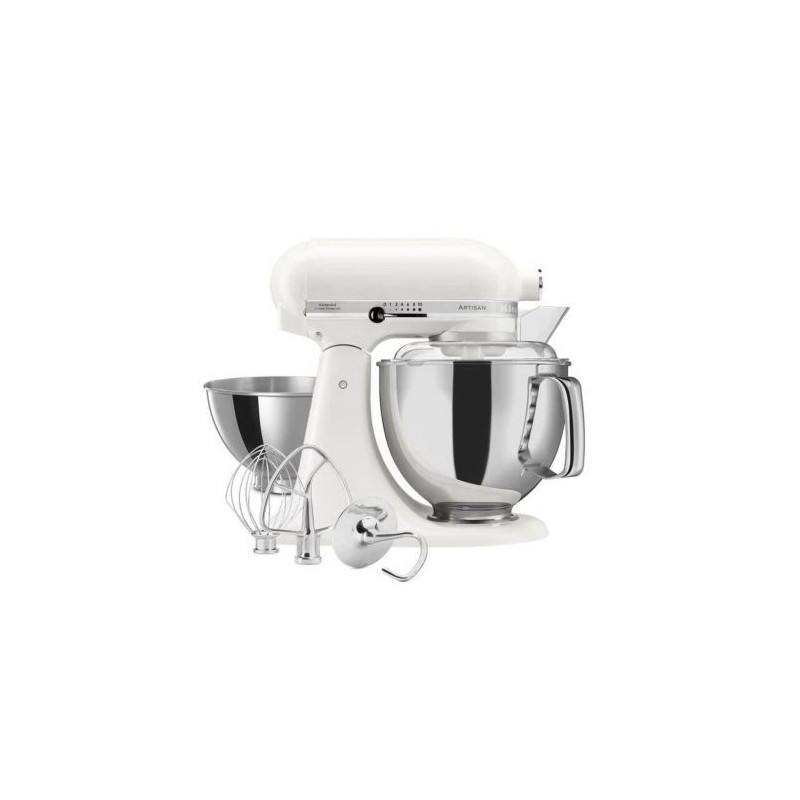 KitchenAid Artisian Food Processor 4.8, 300W, 10 Speed, Porcelain White EU 5KSM175PSEPL - ONLY BOX DAMAGE