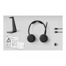Lenovo LENOVO EPOS IMPACT 1061T BLUETOOTH WIRED / WIRELESS ACTIVE NOISE CANCELLING HEADSET - BLACK
