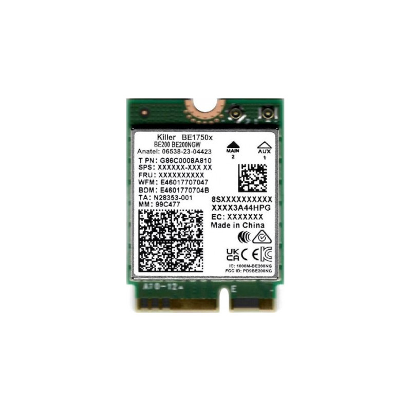 Intel Killer BE1750x non vPro