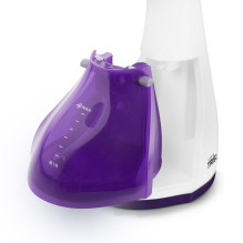 Tristar drabužių garintuvas ST-8916 rankinis, 1200 W, 0,26 l, 20 g/min., baltas / violetinis Tristar drabužių garintuvas ST-8916 rankinis, 1200 W, 0,26 l, 20 g/min., baltas / violetinis