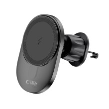 Tech-Protect Universal Tech-Protect MM15W-V1 Car Phone Holder with MagSafe 15W Wireless Charger for Cockpit / Air Vent - Tech-Protect Universal Tech-Protect MM15W-V1 Car Phone Holder with MagSafe 15W Wireless Charger for Cockpit / Air Vent -