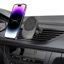 Tech-Protect Universal Tech-Protect MM15W-V1 Car Phone Holder with MagSafe 15W Wireless Charger for Cockpit / Air Vent - Tech-Protect Universal Tech-Protect MM15W-V1 Car Phone Holder with MagSafe 15W Wireless Charger for Cockpit / Air Vent -