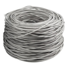 Lanberg LCU6L-11CU-0305-S networking cable Grey 305 m Cat6 U / UTP (UTP) Round Lanberg LCU6L-11CU-0305-S networking cable Grey 305 m Cat6 U / UTP (UTP) Round