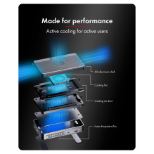 RAID Korpusas, skirtas 2x M.2 NVMe SSD su prijungimo stotimi, 40 Gbps talpa, vaizdo išvestis 8K@30 Hz, programinė įranga RAID Korpusas, skirtas 2x M.2 NVMe SSD su prijungimo stotimi, 40 Gbps talpa, vaizdo išvestis 8K@30 Hz, programinė įranga