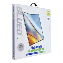 5D „Mr. Monkey Glass“ – skirtas „Samsung Galaxy FLIP 7 / FLIP 8“, juodas (sulankstomas vidinis ekrano apsauginis stiklas