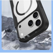 DUX DUCIS case SKIN X PRO compatible with MagSafe for iPhone 18 Pro / 17 Pro (Open Ring Version) blue