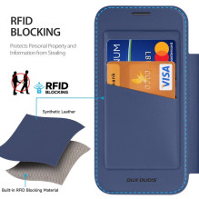 DUX DUCIS case SKIN X PRO compatible with MagSafe for iPhone 18 Pro / 17 Pro (Open Ring Version) blue