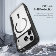 DUX DUCIS case SKIN X PRO compatible with MagSafe for iPhone 18 Pro / 17 Pro (Open Ring Version) black DUX DUCIS case SKIN X PRO compatible with MagSafe for iPhone 18 Pro / 17 Pro (Open Ring Version) black