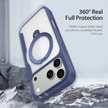 DUX DUCIS case SKIN X PRO compatible with MagSafe for iPhone 18 Pro Max / 17 Pro Max (Open Ring Version) blue