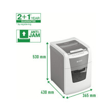Leitz 80110000 paper shredder Leitz 80110000 paper shredder