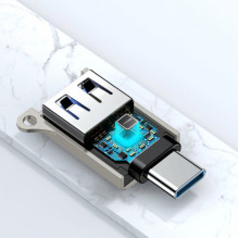 Joyroom Adapter S-H151 USB-C USB-A Grey Joyroom Adapter S-H151 USB-C USB-A Grey