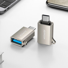Joyroom Adapter S-H151 USB-C USB-A Grey Joyroom Adapter S-H151 USB-C USB-A Grey