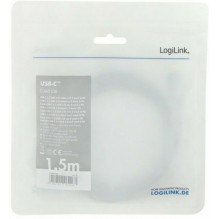 Logilink CUA0106 USB C tipo - USB C tipo 100W 5A 1.5m Logilink CUA0106 USB C tipo - USB C tipo 100W 5A 1.5m