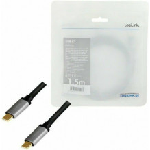 Logilink CUA0106 USB C tipo - USB C tipo 100W 5A 1.5m Logilink CUA0106 USB C tipo - USB C tipo 100W 5A 1.5m
