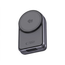 Tech-Protect Tech-Protect A53 3in1 MagSafe 25W QI2.2 Wireless Charger - Dark Gray Tech-Protect Tech-Protect A53 3in1 MagSafe 25W QI2.2 Wireless Charger - Dark Gray
