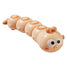 LEAN Toys Riding Caterpillar Earthworm Wind-Up Toy Colors LEAN Toys Riding Caterpillar Earthworm Wind-Up Toy Colors