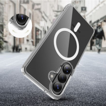 „Tech-Protect FlexAir Hybrid MagSafe“ dėklas „Galaxy A36 / A56 / A37 5G“ – skaidrus „Tech-Protect FlexAir Hybrid MagSafe“ dėklas „Galaxy A36 / A56 / A37 5G“ – skaidrus