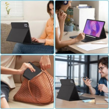 „Tech-Protect SmartCase“ rašiklis + klaviatūra Lenovo Idea Tab Plus TB-361 12.1" juodas „Tech-Protect SmartCase“ rašiklis + klaviatūra Lenovo Idea Tab Plus TB-361 12.1" juodas