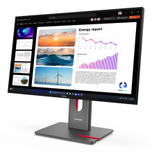 Monitor - Lenovo ThinkVision P24Q-40 23.8″ QHD black, endoftext,