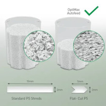 Leitz IQ Optimax AutoFeed 150 Shredder, P5, 150 sheets, 15 l