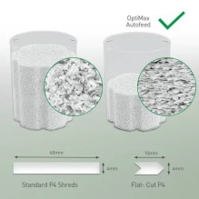 Leitz IQ Optimax AutoFeed 150 80380000 paper shredder, P4, 150 sheets, 15-litre waste bin Leitz IQ Optimax AutoFeed 150 80380000 paper shredder, P4, 150 sheets, 15-litre waste bin