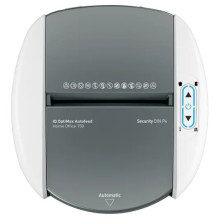 Leitz IQ Optimax AutoFeed 150 80380000 paper shredder, P4, 150 sheets, 15-litre waste bin Leitz IQ Optimax AutoFeed 150 80380000 paper shredder, P4, 150 sheets, 15-litre waste bin