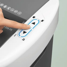 Leitz IQ Optimax AutoFeed 150 80380000 paper shredder, P4, 150 sheets, 15-litre waste bin Leitz IQ Optimax AutoFeed 150 80380000 paper shredder, P4, 150 sheets, 15-litre waste bin