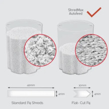 Rexel ShredMax AutoFeed+ 150X paper shredder, P4, 150 sheets, 15-litre waste bin Rexel ShredMax AutoFeed+ 150X paper shredder, P4, 150 sheets, 15-litre waste bin