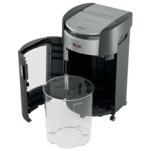 Rexel ShredMax AutoFeed+ 300M paper shredder, P5, 300 sheets, 25-litre waste bin Rexel ShredMax AutoFeed+ 300M paper shredder, P5, 300 sheets, 25-litre waste bin
