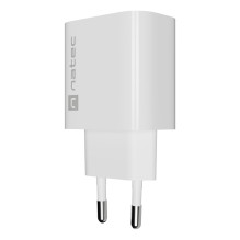NATEC NUC-2394 mobile device charger Universal White AC Fast charging Indoor NATEC NUC-2394 mobile device charger Universal White AC Fast charging Indoor