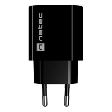 NATEC NUC-2397 mobile device charger Universal Black AC Fast charging Indoor NATEC NUC-2397 mobile device charger Universal Black AC Fast charging Indoor