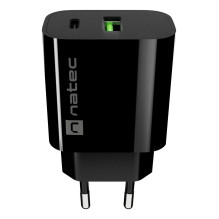 NATEC NUC-2397 mobile device charger Universal Black AC Fast charging Indoor NATEC NUC-2397 mobile device charger Universal Black AC Fast charging Indoor
