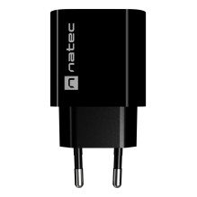 NATEC NUC-2395 mobile device charger Universal Black AC Fast charging Indoor NATEC NUC-2395 mobile device charger Universal Black AC Fast charging Indoor