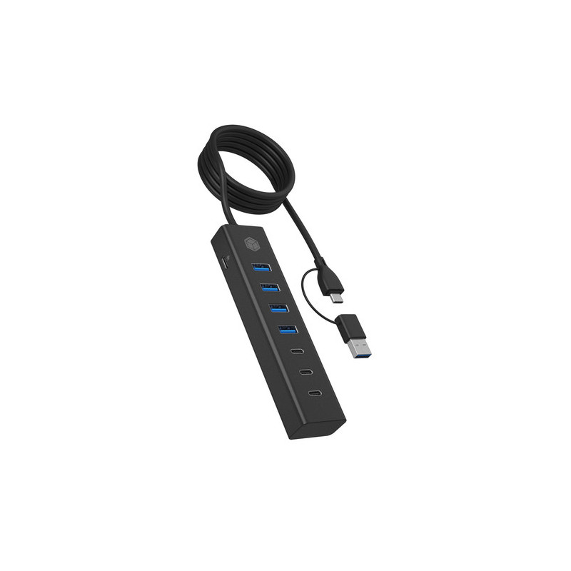 ICY BOX IB-HUB1737-C3 7-Port USB 3.2 Gen 1