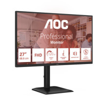 AOC 68,6cm (27") 27E4U 16:09 VGA+HDMI+DP+USB IPS black