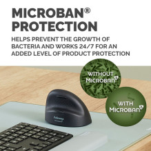 Fellowes 100143580 universal mouse right-handed Bluetooth + USB Type-C optical 2400 DPI