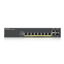 ZyXEL GS2220-10HP 8-Port + 2x SFP / Rj45 Gigabit L2 managed PoE+ Switch, 180W