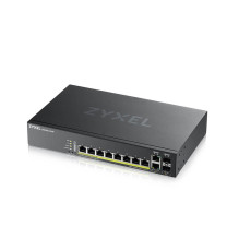ZYXEL GS2220-10HP 8-portový GbE L2 prepínač, 1 GbE uplink, PoE ZYXEL GS2220-10HP 8-portový GbE L2 prepínač, 1 GbE uplink, PoE