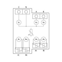 Shelly Two-way electric energy consumption meter - PRO 3EM 120A WiFi (M0000083) Shelly Two-way electric energy consumption meter - PRO 3EM 120A WiFi (M0000083)