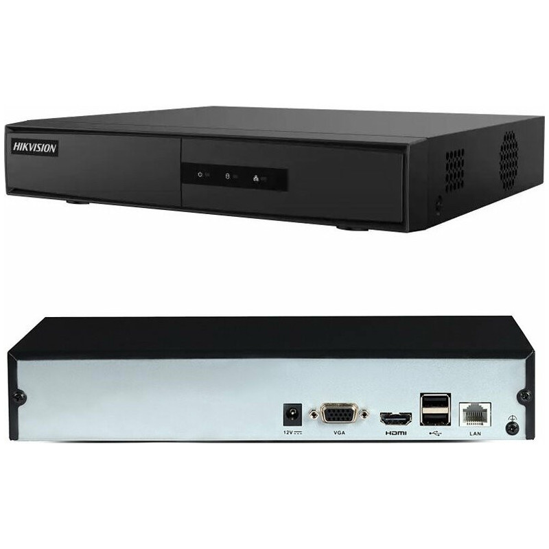 Įrašymo įrenginys Hikvision DS-7104NI-Q1 / M - 4 kanalų IP įrašymo įrenginys, iki 6Mpx, H.265+, 1x SATA (DS-7104NI-Q1 / 
