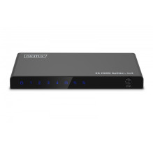 DIGITUS HDMI skirstytuvas 1x4 4K / 60Hz HDCP 2.3 EDID valdymas
