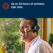 Poly Headset Voyager 4310 UC Bluetooth USB-A MS Teams Mono Poly Headset Voyager 4310 UC Bluetooth USB-A MS Teams Mono