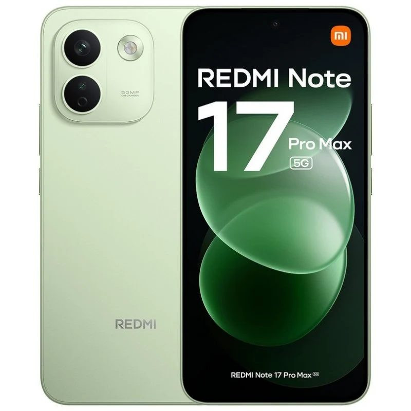 XIAOMI REDMI NOTE 17 PRO MAX 8+512GB DS 5G Green NFC OEM išmanusis telefonas